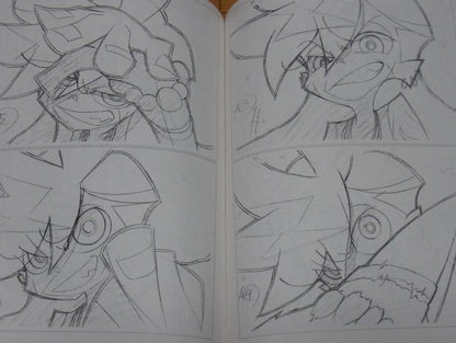 Masahito Onoda Animation Art Work Doujinshi FAIRING2011 Panty and Stocking etc & 