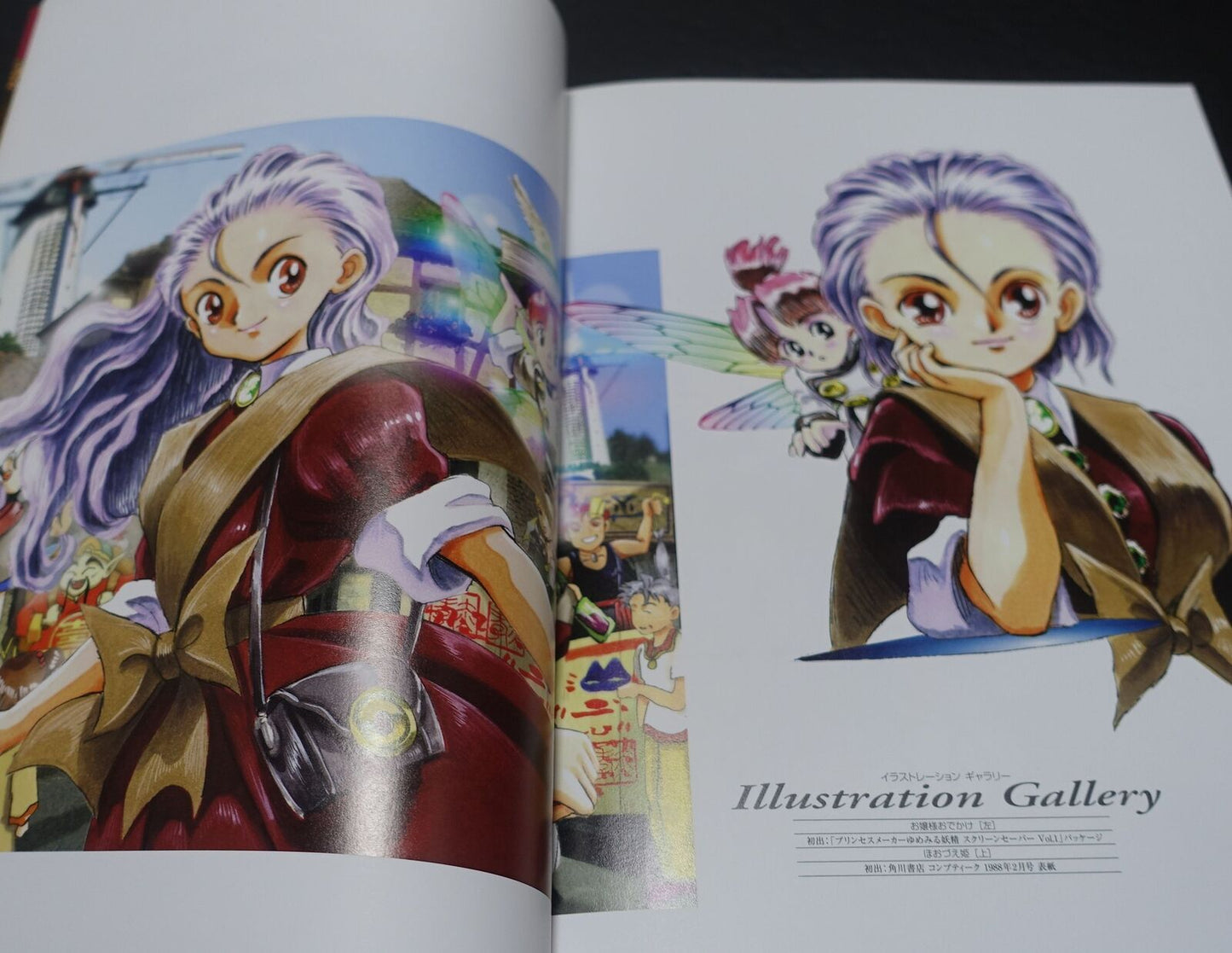 Princess Maker Official Art Work Book Takami Akai 