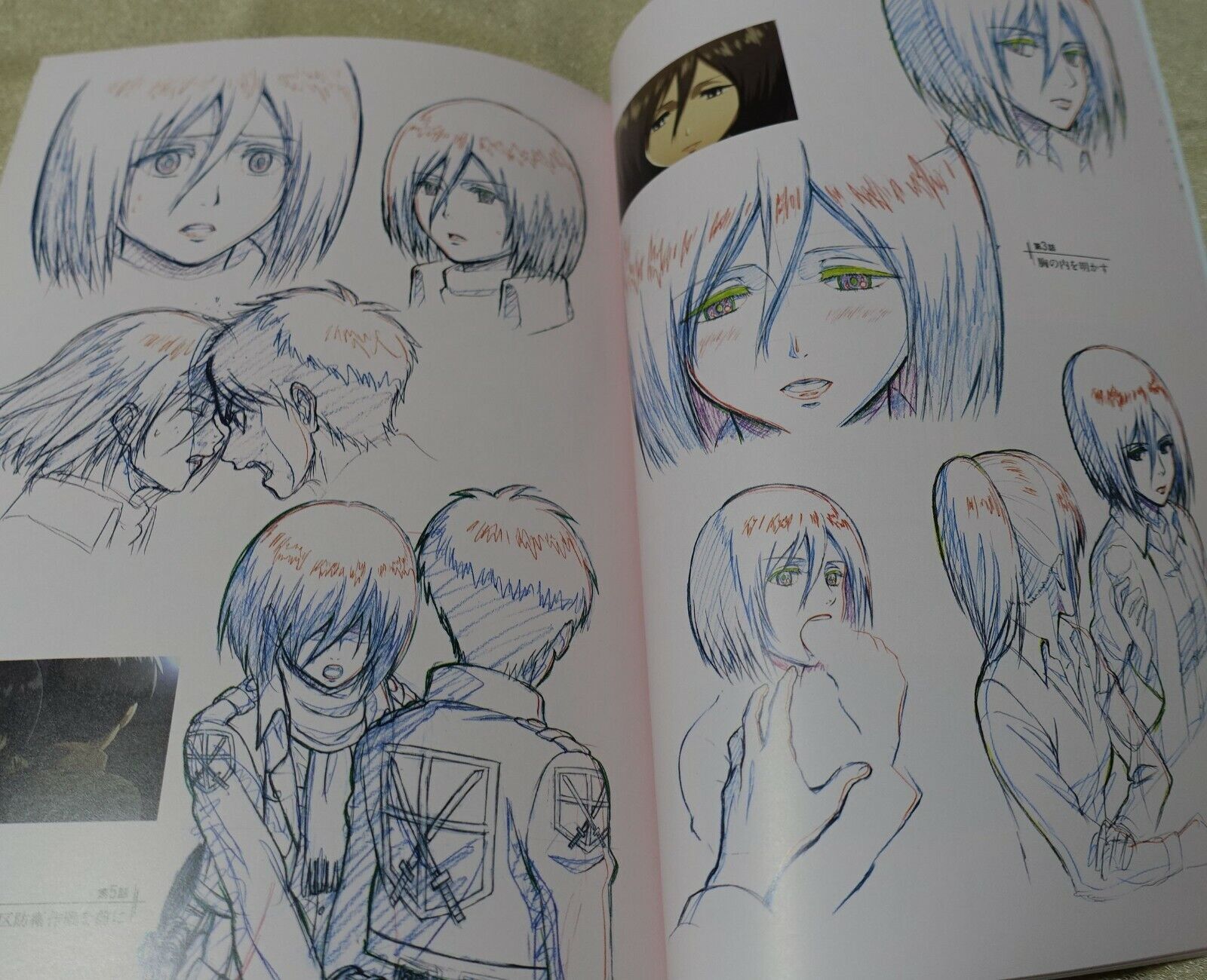 Kyoji Asano Attack on Titan Cut Collection Art Book 