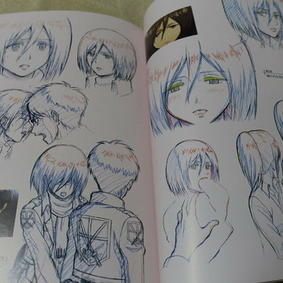 Kyoji Asano Attack on Titan Cut Collection Art Book 