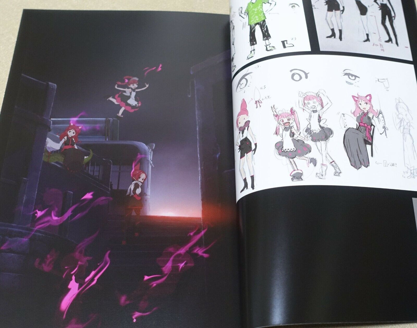 IRODORI kemurikusa Animation Visual & Design Art Work Book 