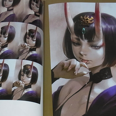 YUUSUKE IWASA Fate FGO Color Fan Art Book Grance Order 