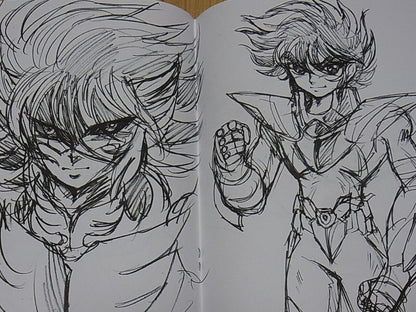 Yukimasa Sijyou Saint Seiya Mini Size Hand Maid Fan Art Book 
