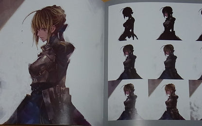 Raita Kazama Fate FGO Color Fan Art Book Cobalt Children with Clear File C95 