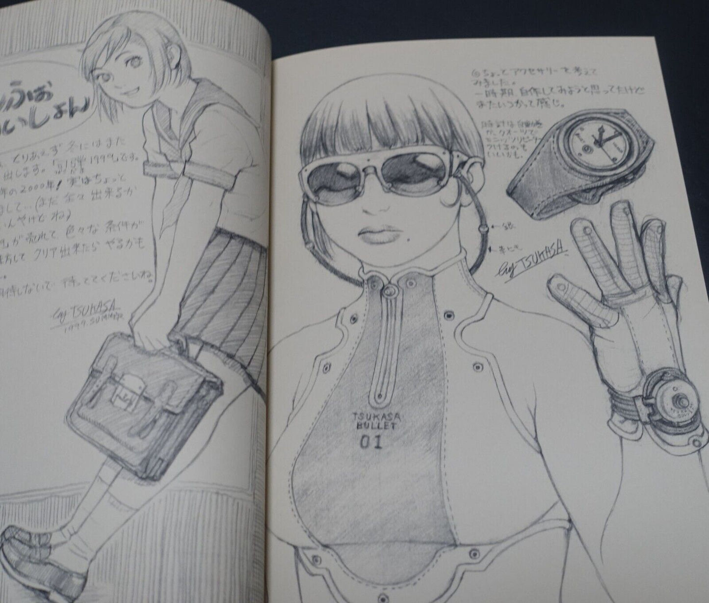 Tsukasa Jun Art & Comic Book Tsukasa Bullet 1999 