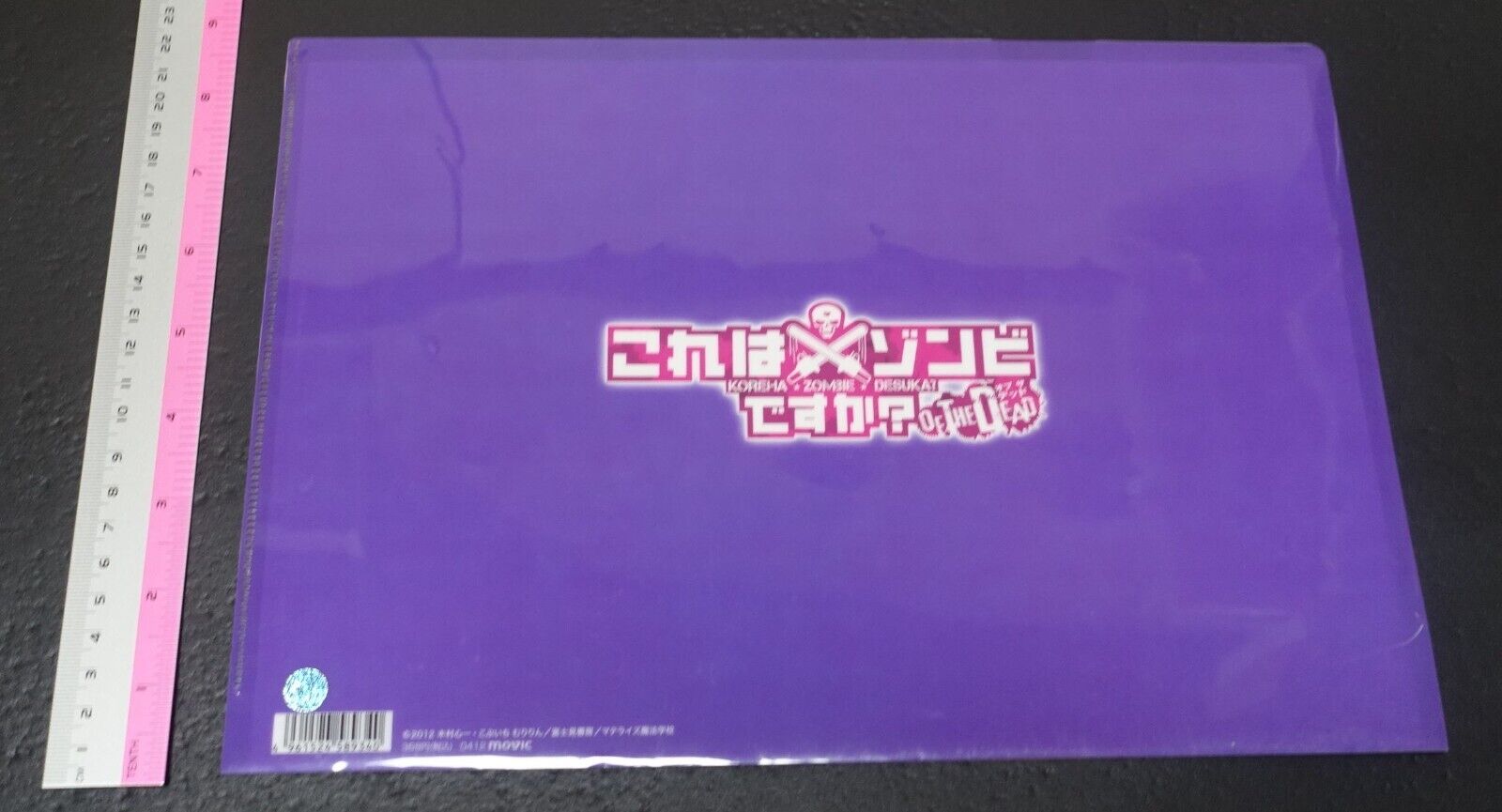 Animation Is This a Zombie PVC Art Sheet Clear File 