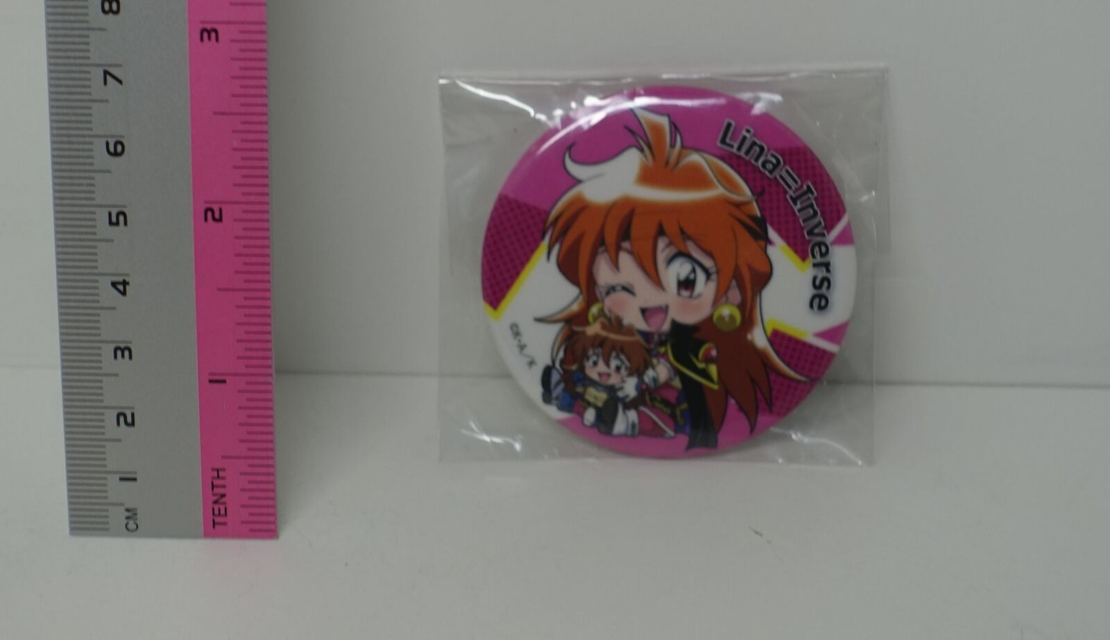 Slayers Character Steel Badge Lina Inverse 