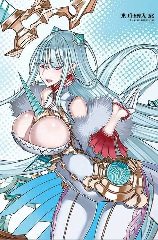 Raita Honjou Exhibition Valkyria Chronicles Selvaria Law 51 x 72 cm Tapestry 