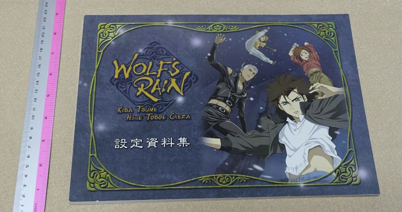 WOLF'S RAIN Setting Art Collection Book Toshihiro Kawamoto 