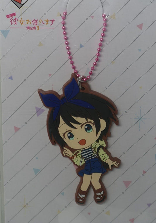 Kanojo, Okarishimasu Rent-A-Girlfriend Rubber Key Chain Ruka Sarashina B 