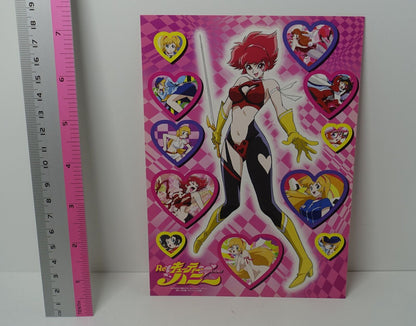 Gainax Re Cutie Honey Seal Sticker Sheet 