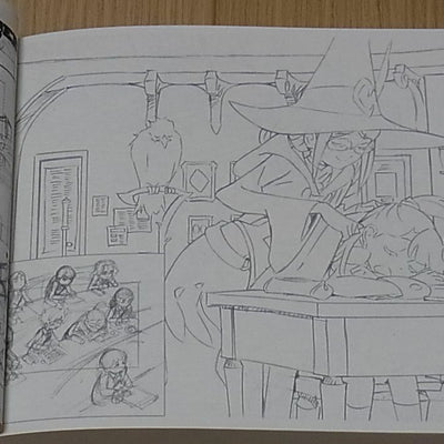 Yusuke Yoshigaki Little Witch Academia Illustration & Character Design Art Book 