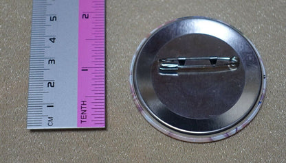 Taimanin Asagi Series Steel Badge Murasaki 
