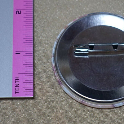 Taimanin Asagi Series Steel Badge Murasaki 
