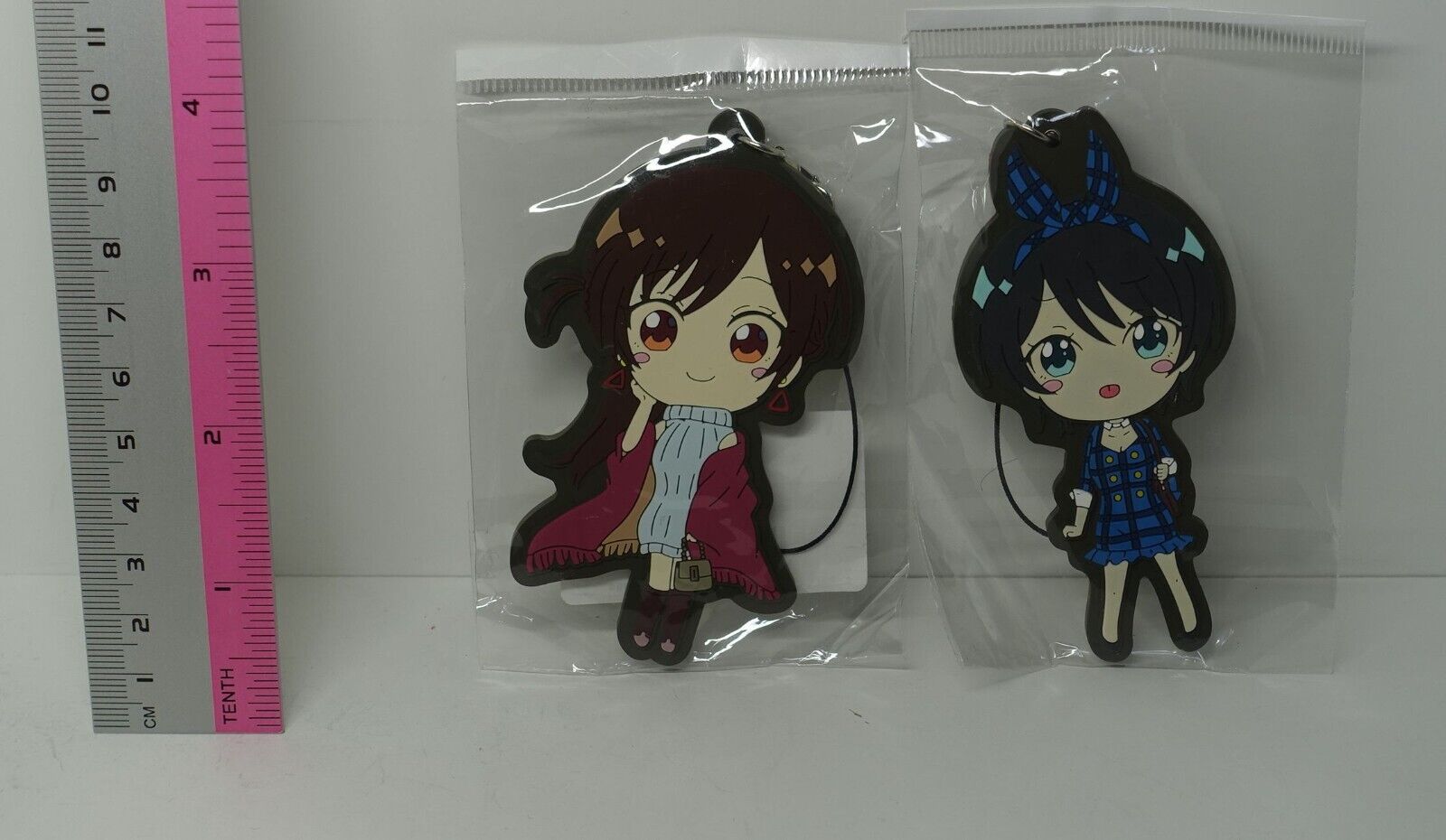 Kanojo, Okarishimasu Rent-A-Girlfriend Rubber Key Chain Set C 