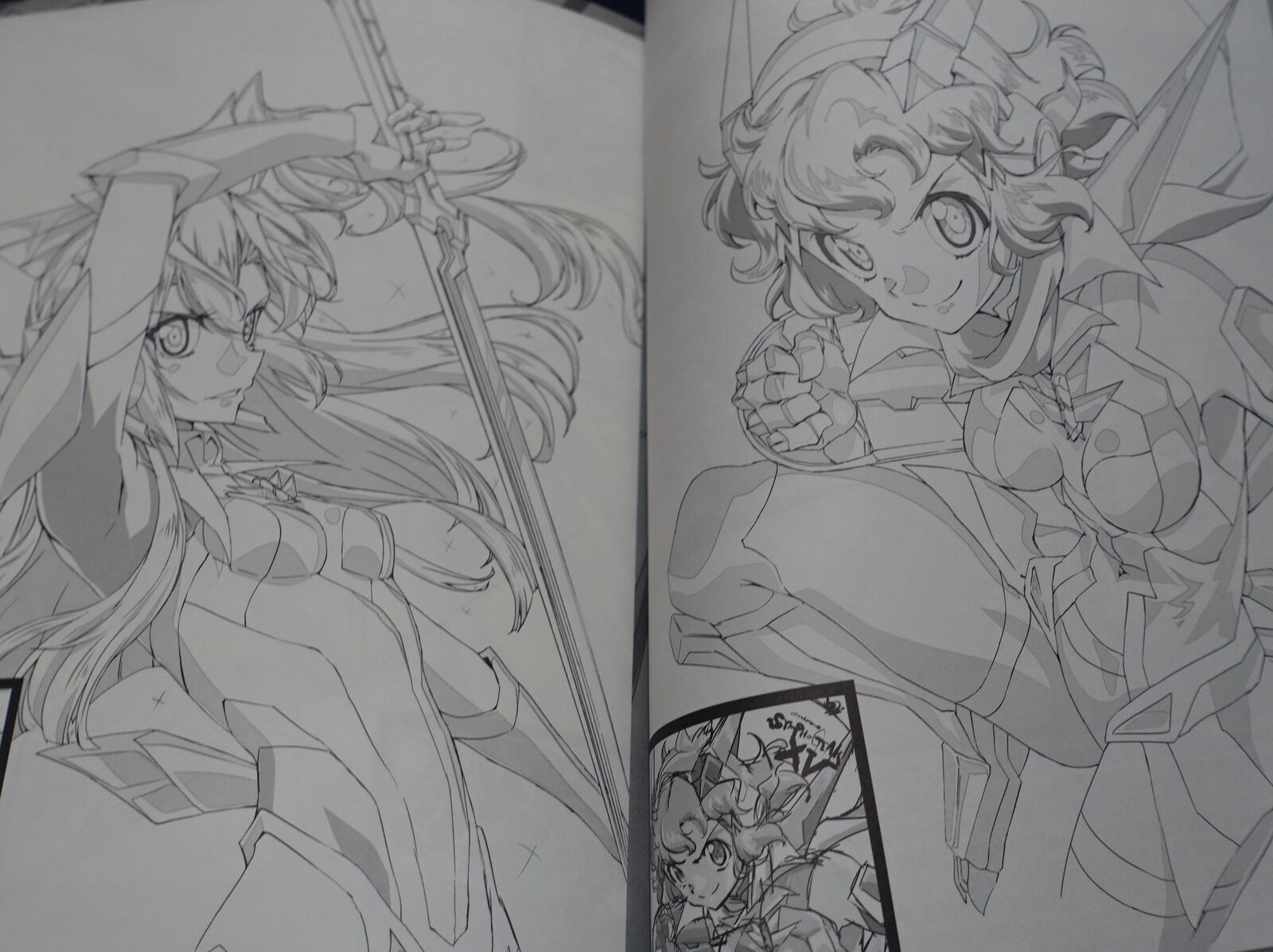 Satoru Fujimoto SENKIZESSYOU SYMPHOGEAR Animation Staff Art Book vol.6 