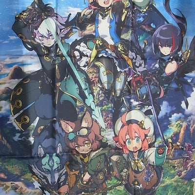 Sekaiju no MeiQ 5 Etrian Odyssey Cloth Poster 32inch x 23inch 