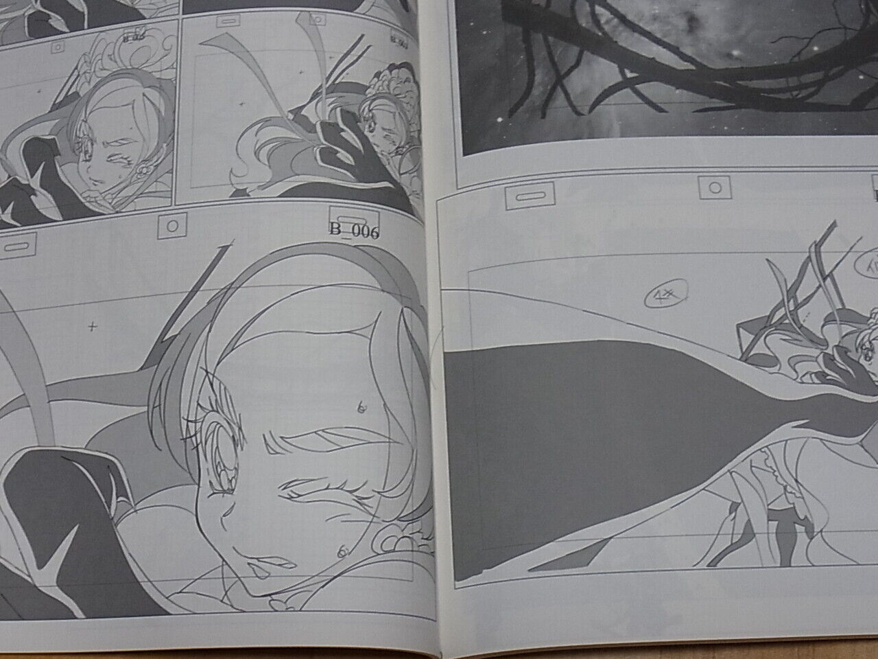 Shingo Fujii Key Frame art work Book Pretty Cure etc ANIME FUURAIBO 2016 SUMMER 