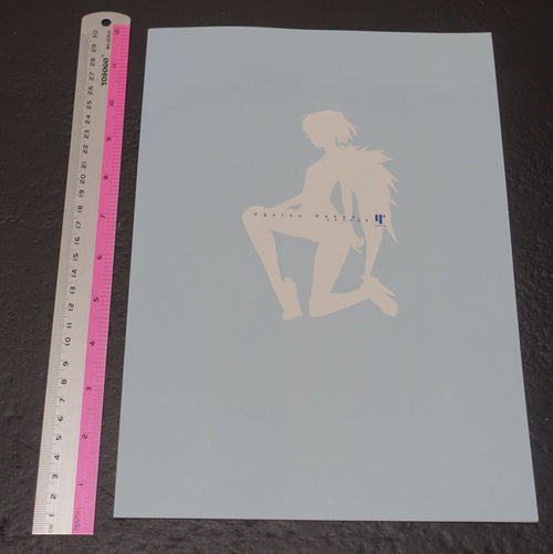Ugetsu Hakua yellow tag Color Art Book envelope 4 plus 