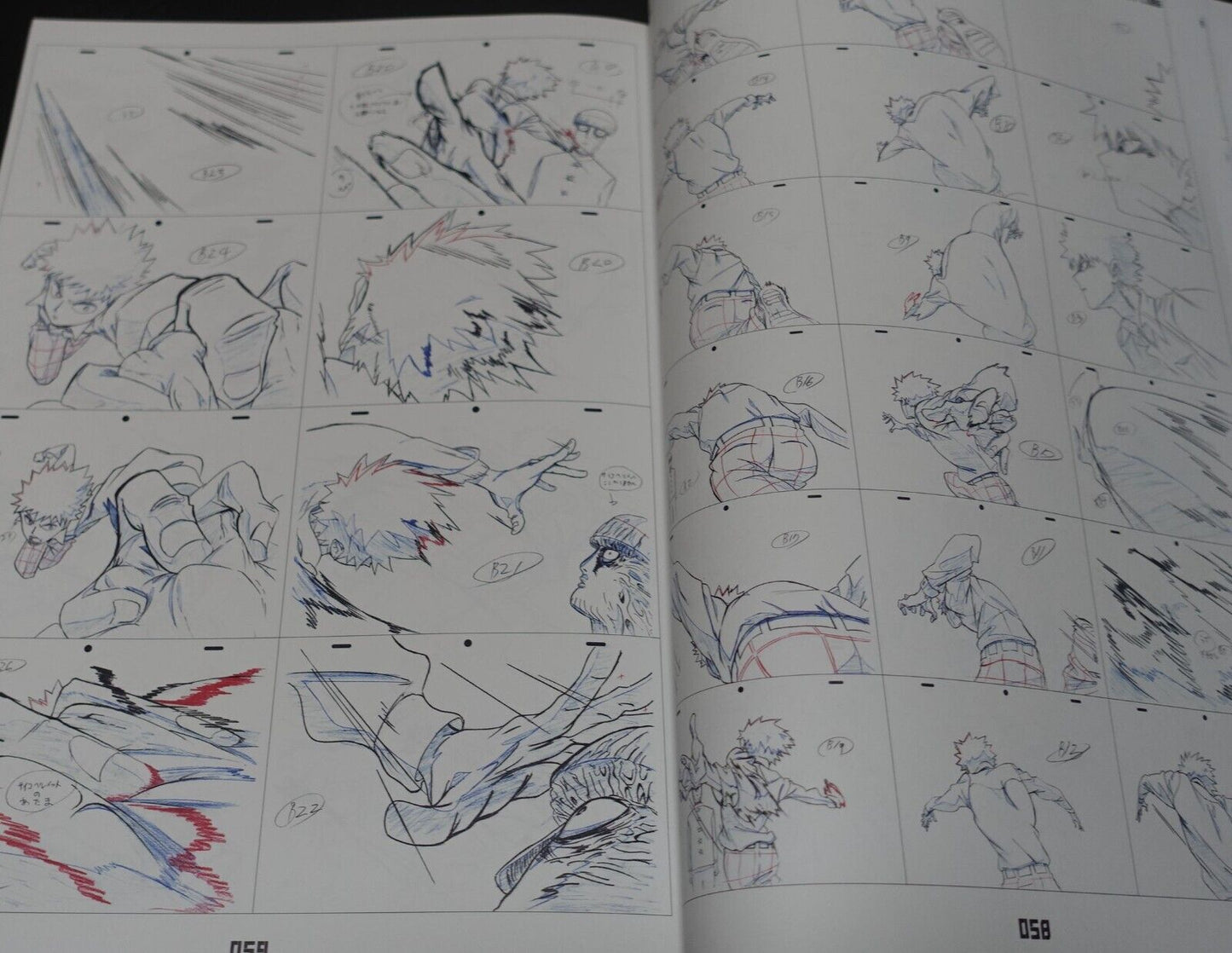 BONES Yoshimichi Kameda Mob Psycho 100 Key Frame Art Work Book Set 1-3 