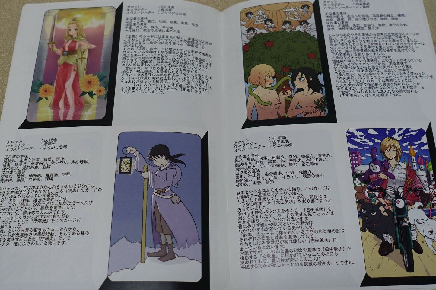 Manatsu no Hoshizora Cat Watamote Fan Art Book WTAMOTE TAROT Manual 