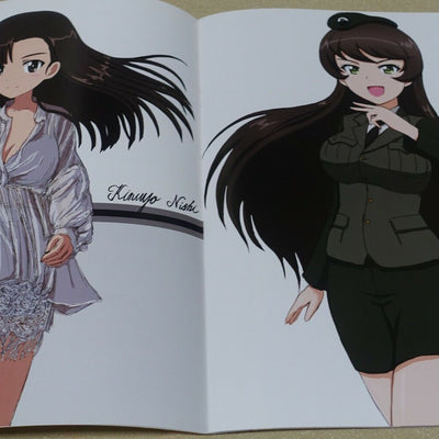 Goma Sensha Pukkuri P Girls und Panzer Chihatan Academy Fan Art Book 1 