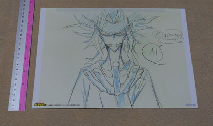My Hero Academia Print Key Frame Art Sheet ALL MIGHT B 