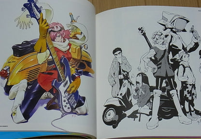 FLCL ART AND TEXT BOOK FLCLISM++ 
