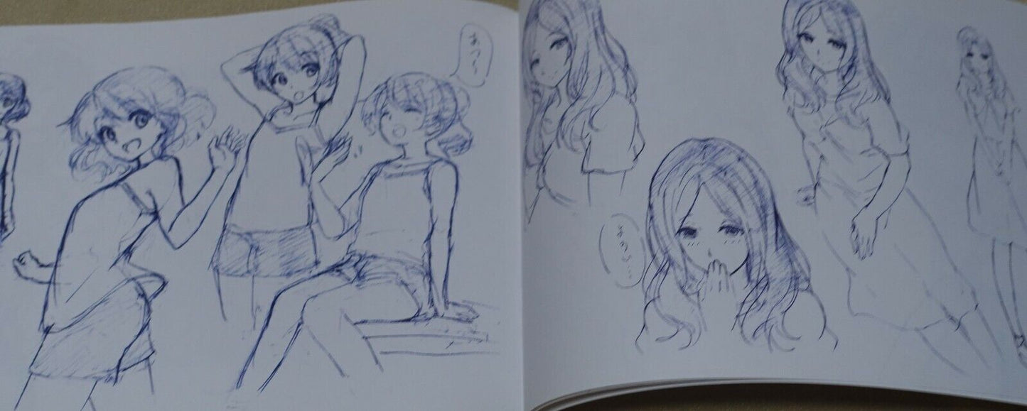 MICHINOKU DOUGA Sound! Euphonium Fan Art Book Sound! Drawing! 
