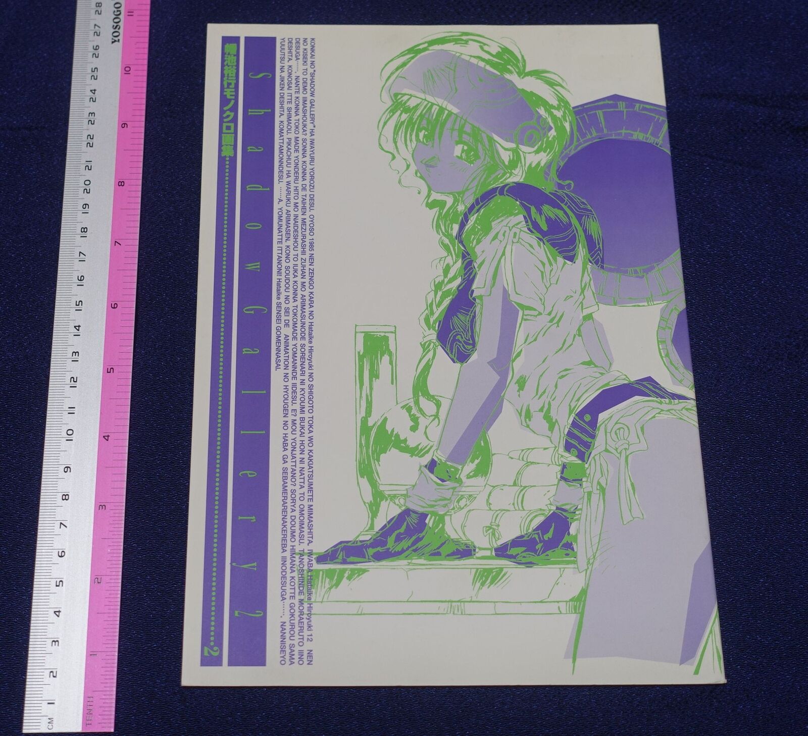 Hiroyuki Hataike Illustration Art Work Book Shadow Gallery2 Outlaw Star etc 