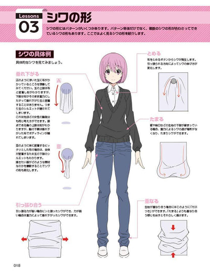 Drawing with Digital Tools! How to draw wrinkles and shadows on clothes 