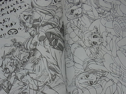 Fumiaki Kouta Animation Symphogear Keyframe Art Collection Highlight 8 VERY RARE 