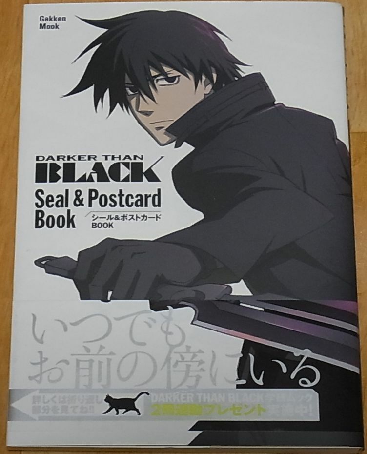 DARKER THAN BLACK Gemini of the Meteor ART POST CARD BOOK 