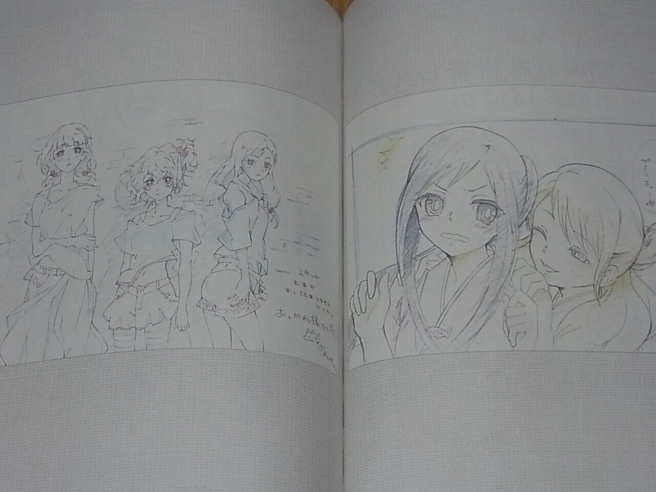 Movie Hanasaku Iroha HOME SWEET HOME Staff Cast Message & Illustration Art Book 
