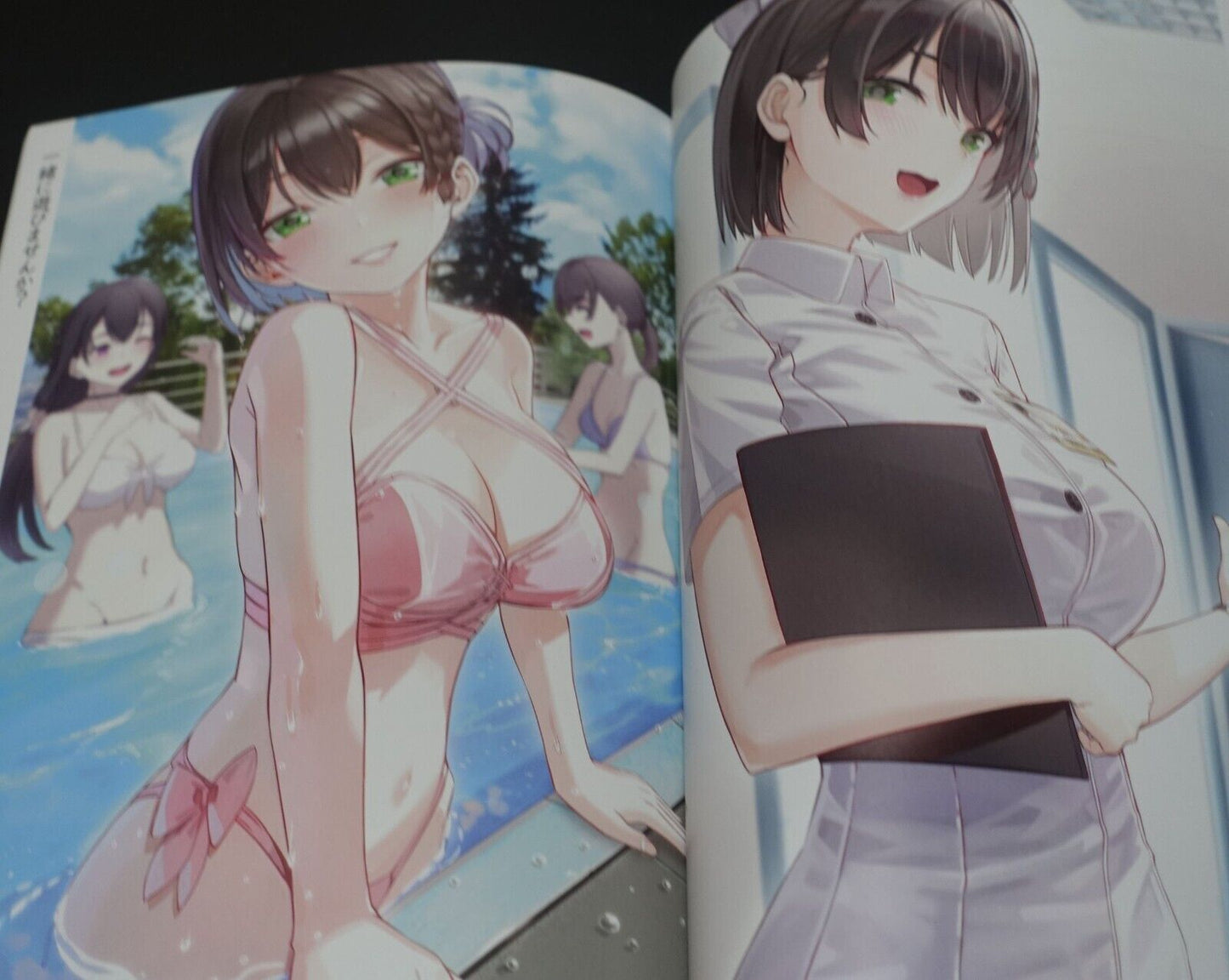 KFR WORKS ORIGINAL ART BOOK vol.1 & 2 set Nurse Maid Office Lady 