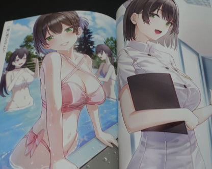 KFR WORKS ORIGINAL ART BOOK vol.1 & 2 set Nurse Maid Office Lady 