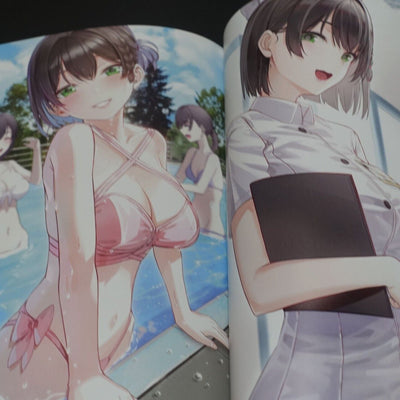 KFR WORKS ORIGINAL ART BOOK vol.1 & 2 set Nurse Maid Office Lady 
