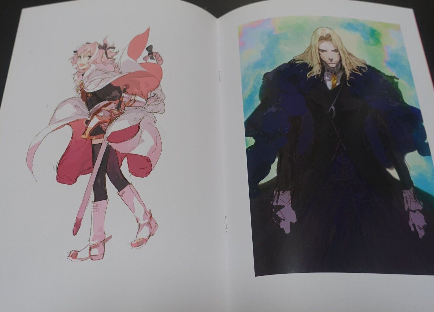Pako Hyper Sonic Soul Fate Grand Order FGO Official Designer's Fan Art Book 8Set 