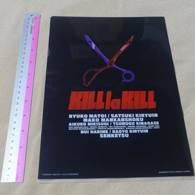 KILL LA KILL PVC Art Sheet Clear File Satsuki Speech 