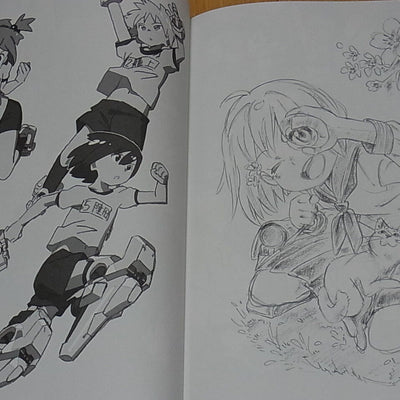 TRIGGER Animation Staff Newest item Original Illustration Book Bullet 5 