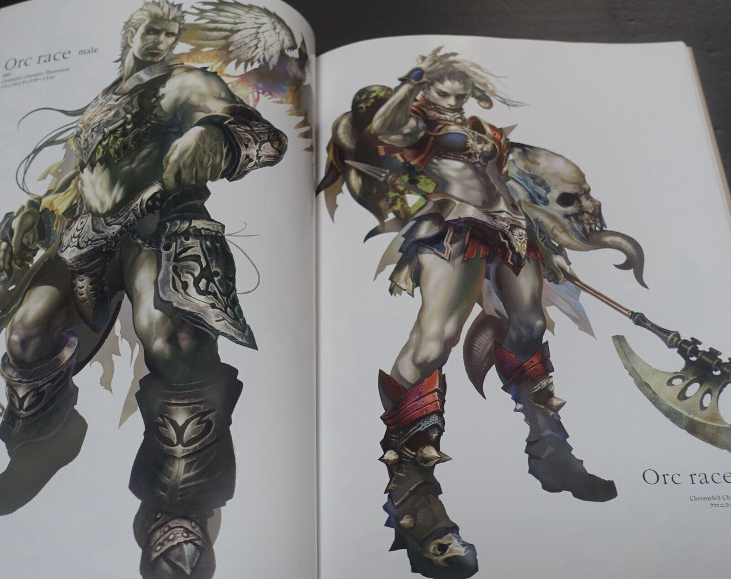 LINEAGE 2 Setting Illustration Art Book THE ARK 