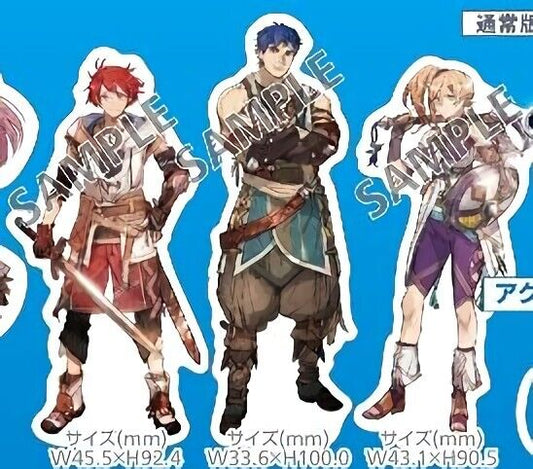 Ys 10 X Nordics Privilege Acrylic Stand Figure 3 Set Pre-Order 