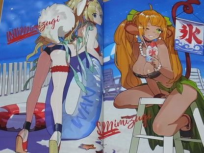 WADA ARCO RCOWADA Beast Ear Girls Swim Suit Color Art Book C91 