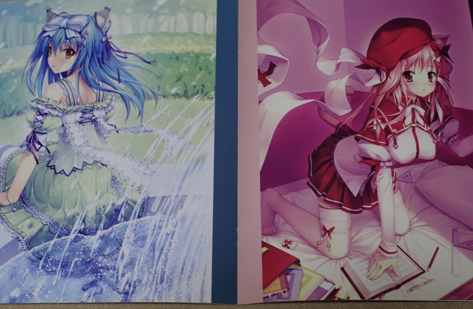 NEKO WORKs Sayori Cat Girls Color Art Book NEKO SOCKs Plus 