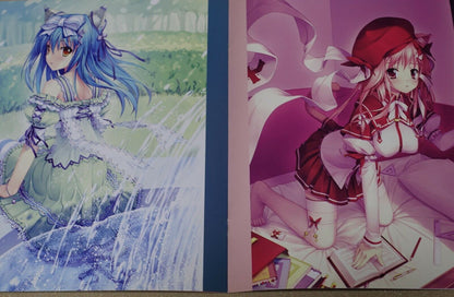 NEKO WORKs Sayori Cat Girls Color Art Book NEKO SOCKs Plus 