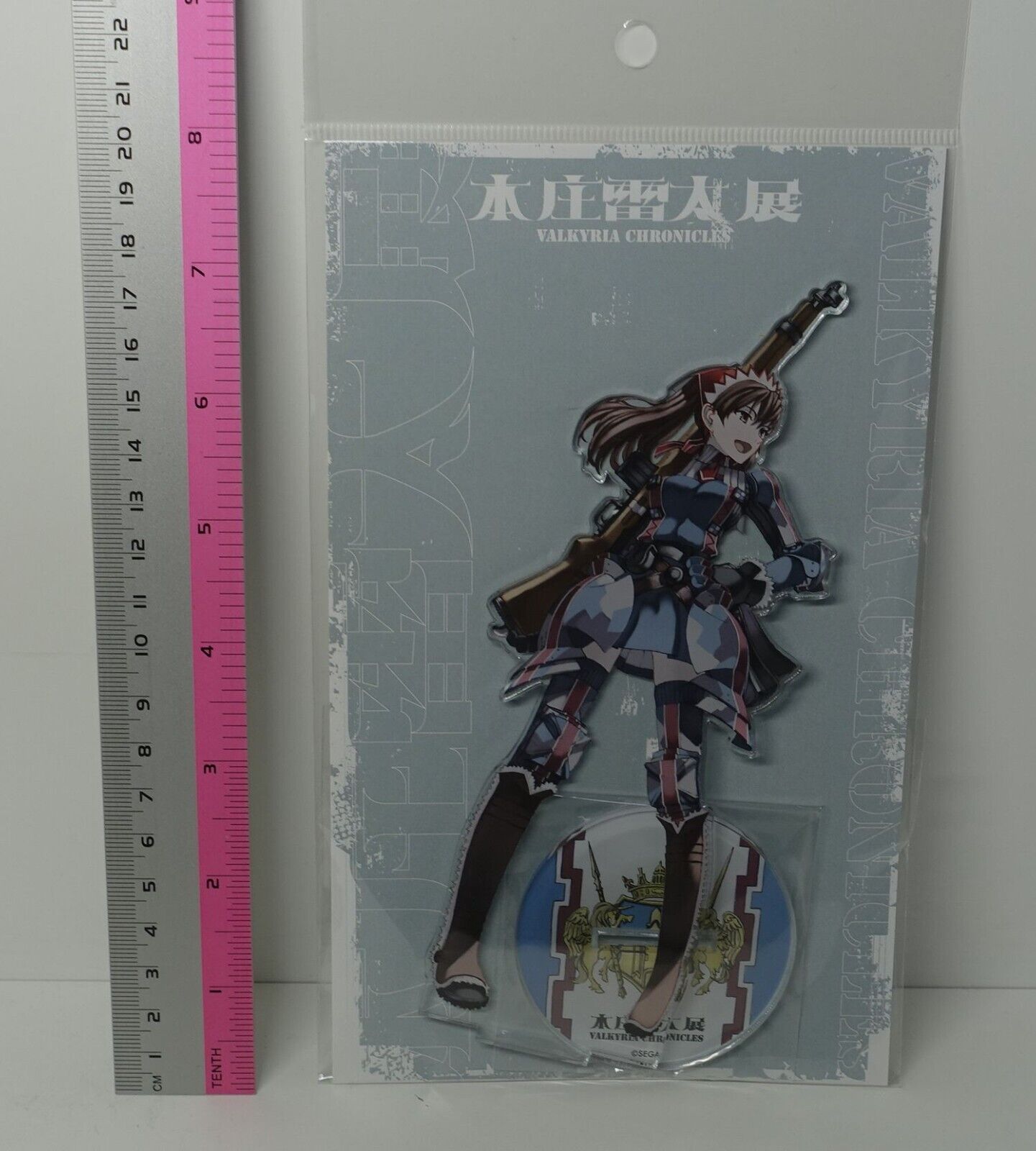 Raita Honjou Exhibition Valkyria Chronicles Acrylic Stand Figure Alicia Melchiot 