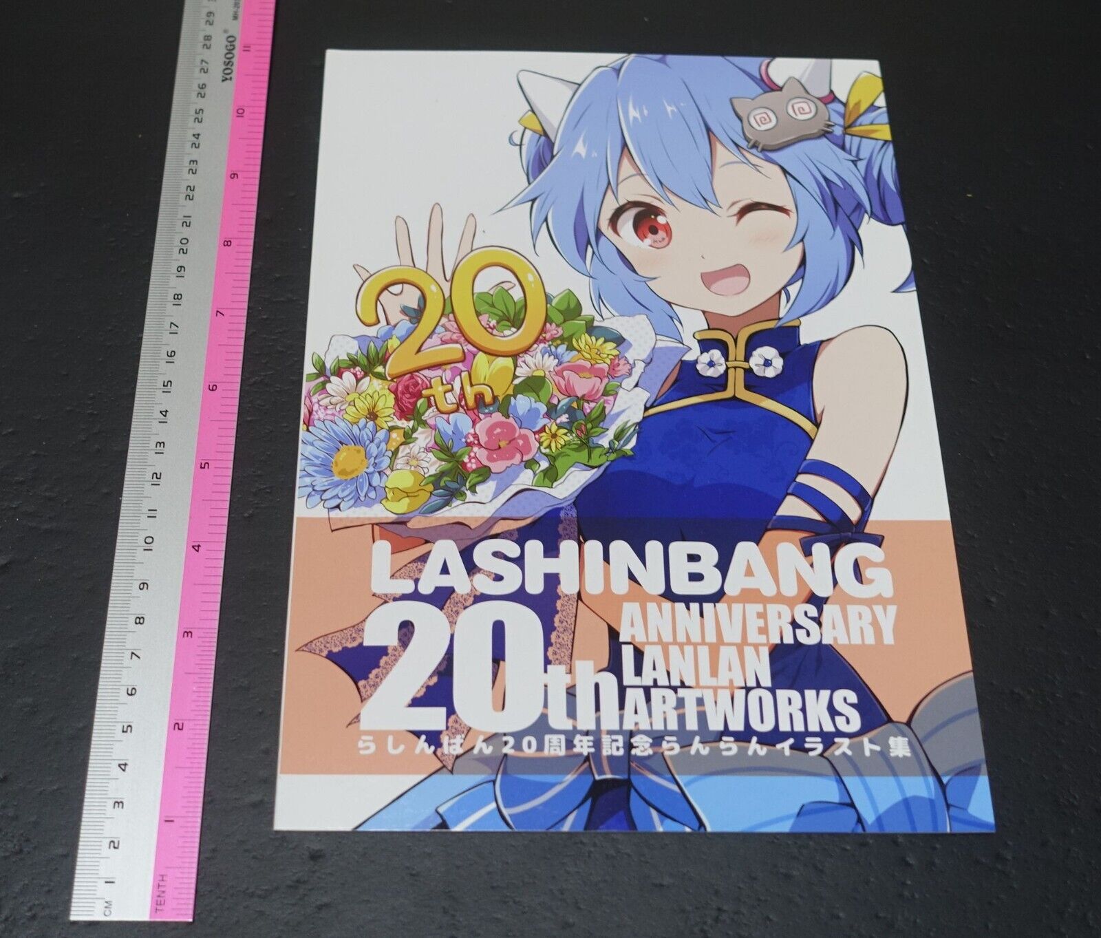 Japanese Animation Goods Shop Lashinbang 20th Aniv Art Book 