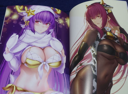Okita Kun Fate Grand Order FGO SCATHACH Fan Art Book & Sticker Set C101 