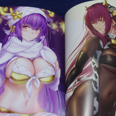 Okita Kun Fate Grand Order FGO SCATHACH Fan Art Book & Sticker Set C101 