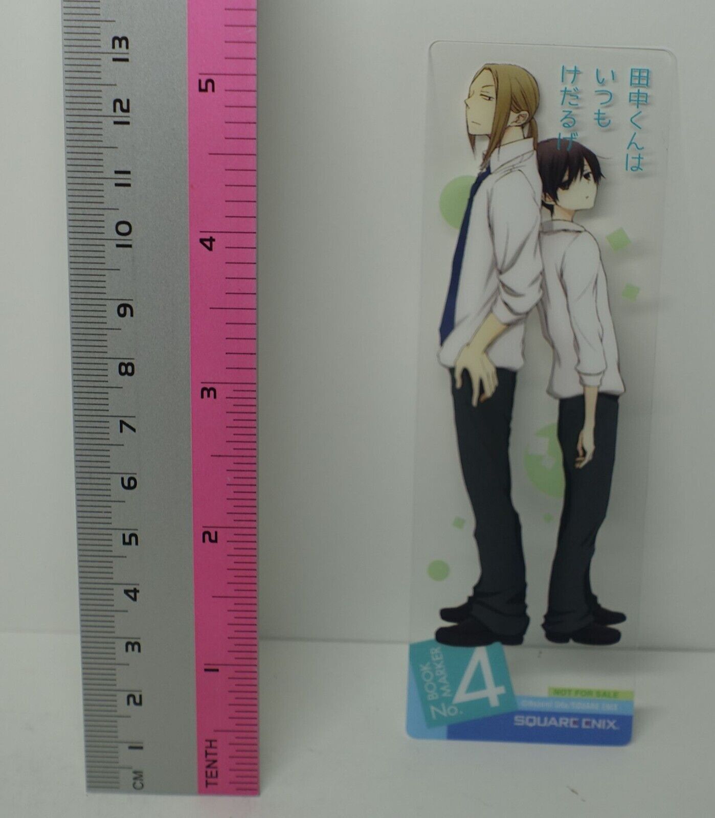 Tanaka-kun Is Always Listless PVC Clear Bookmark 